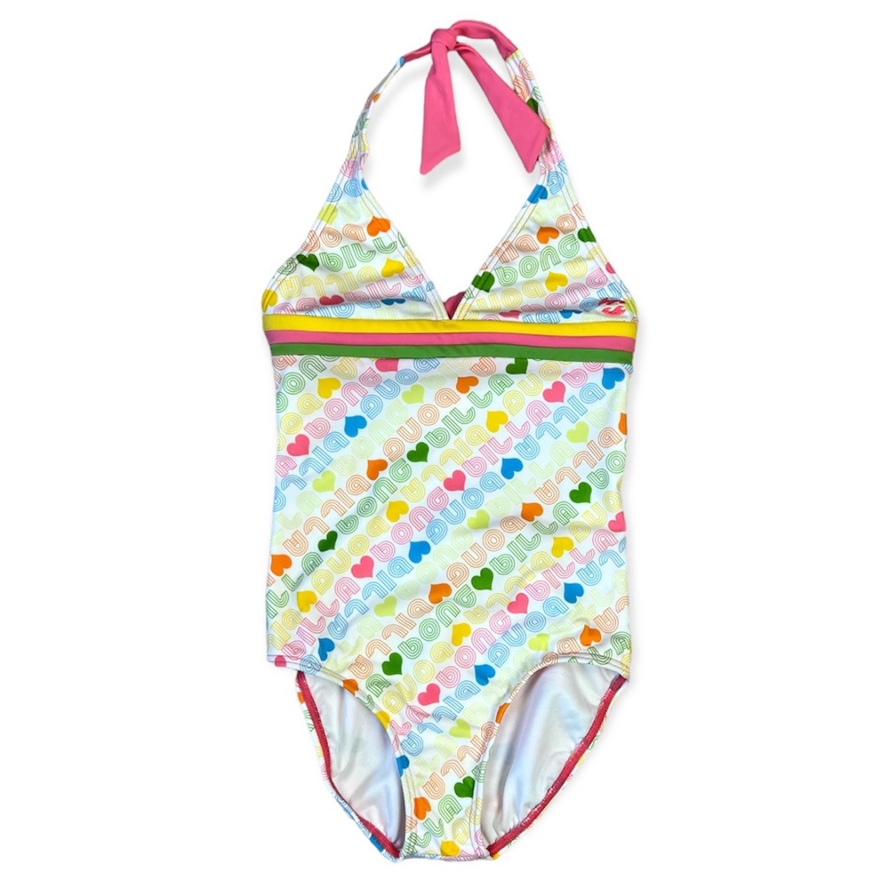 Billabong Billy Girls One-piece Halter Swimsuit